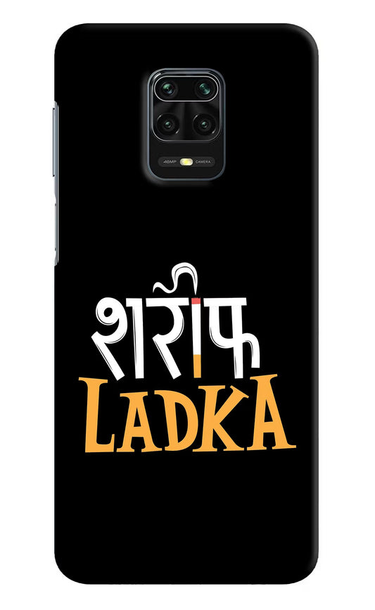 Shareef Ladka Redmi Note 9 Pro/Pro Max Hard Case Back Cover by Casekaro