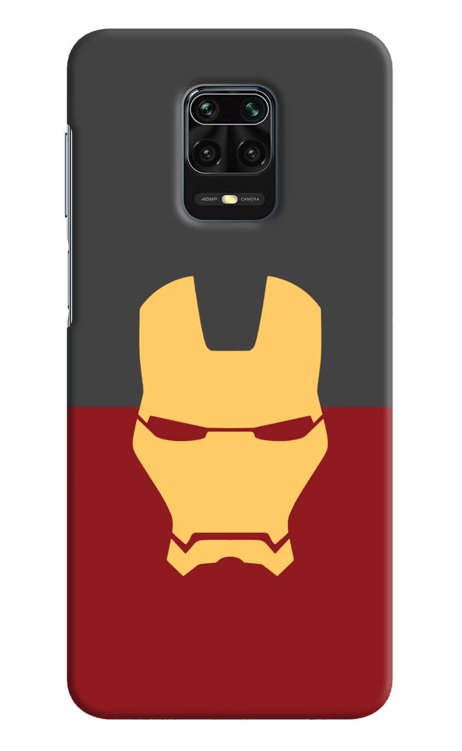 Ironman Redmi Note 9 Pro/Pro Max Back Cover, Hard case