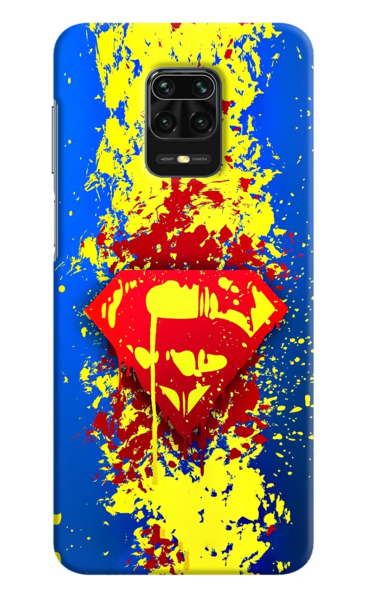 Superman logo Redmi Note 9 Pro/Pro Max Hard Case Back Cover by Casekaro