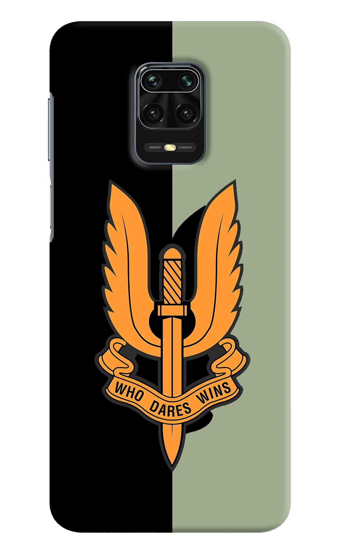 Balidan Logo Redmi Note 9 Pro/Pro Max Hard Case Back Cover by Casekaro