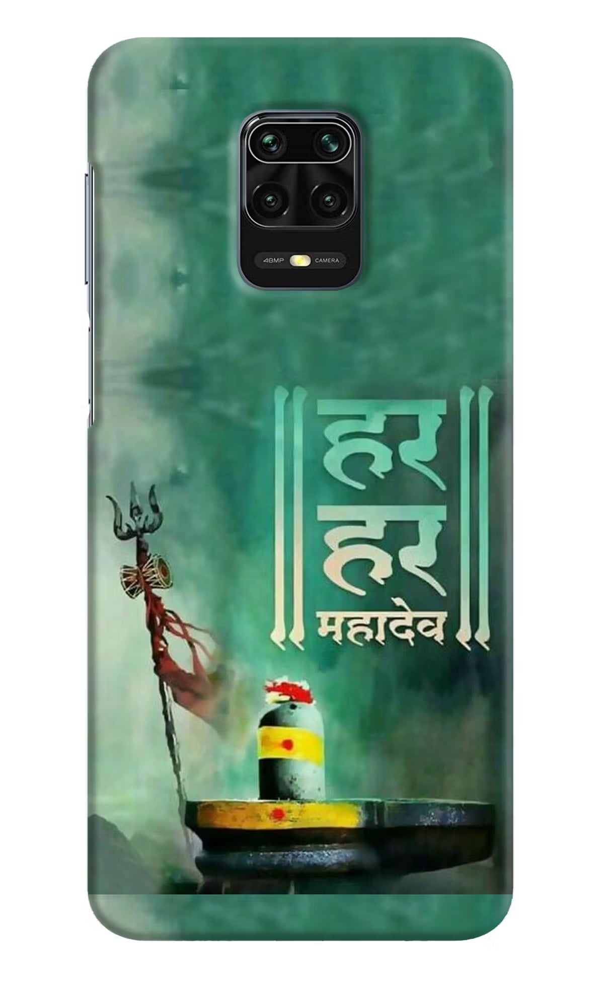 Har Har Mahadev Shivling Redmi Note 9 Pro/Pro Max Hard Case Back Cover by Casekaro