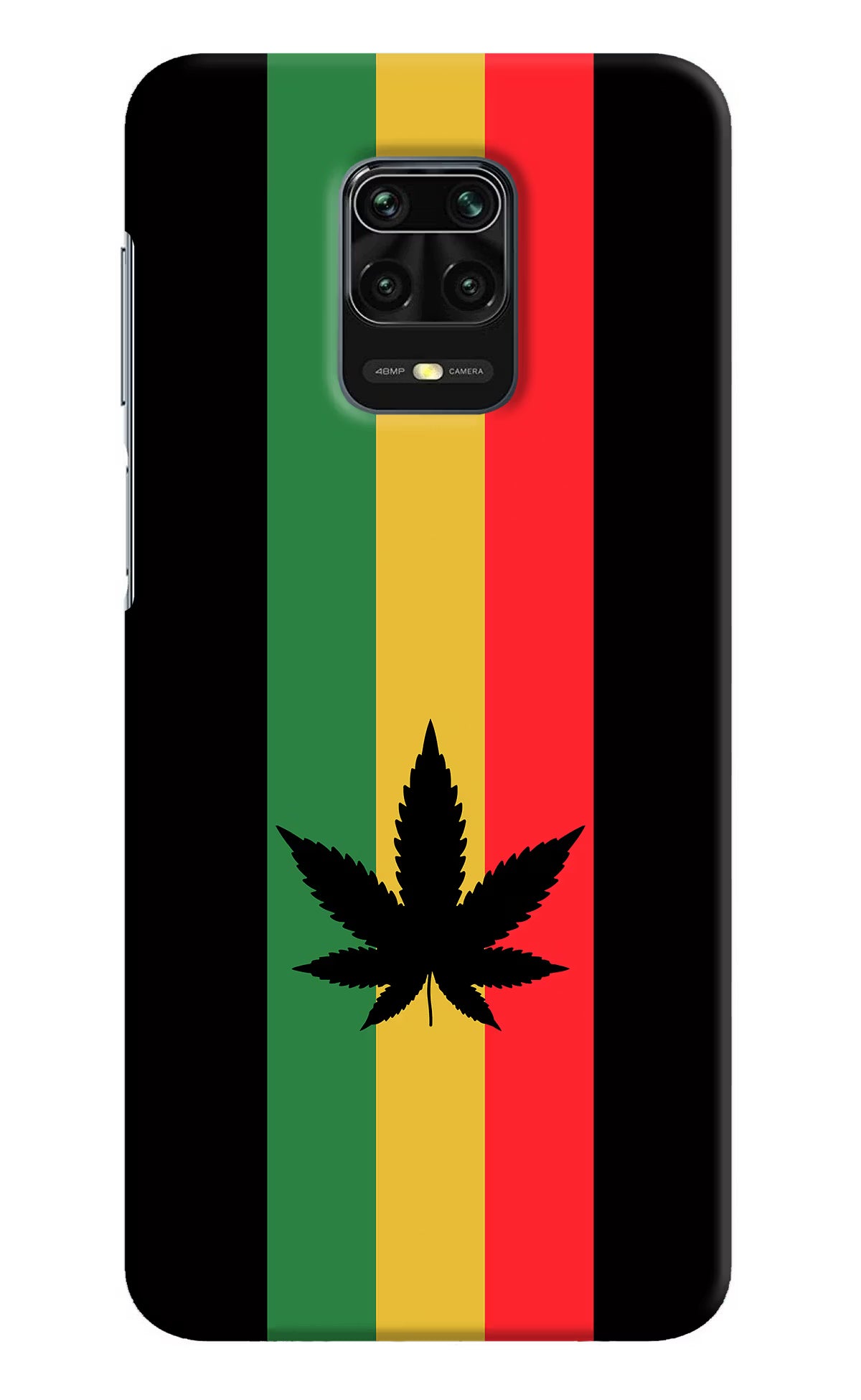 Weed Flag Redmi Note 9 Pro/Pro Max Hard Case Back Cover by Casekaro