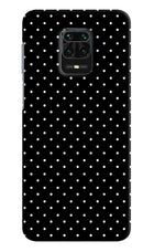 White Dots Redmi Note 9 Pro/Pro Max Hard Case Back Cover by Casekaro