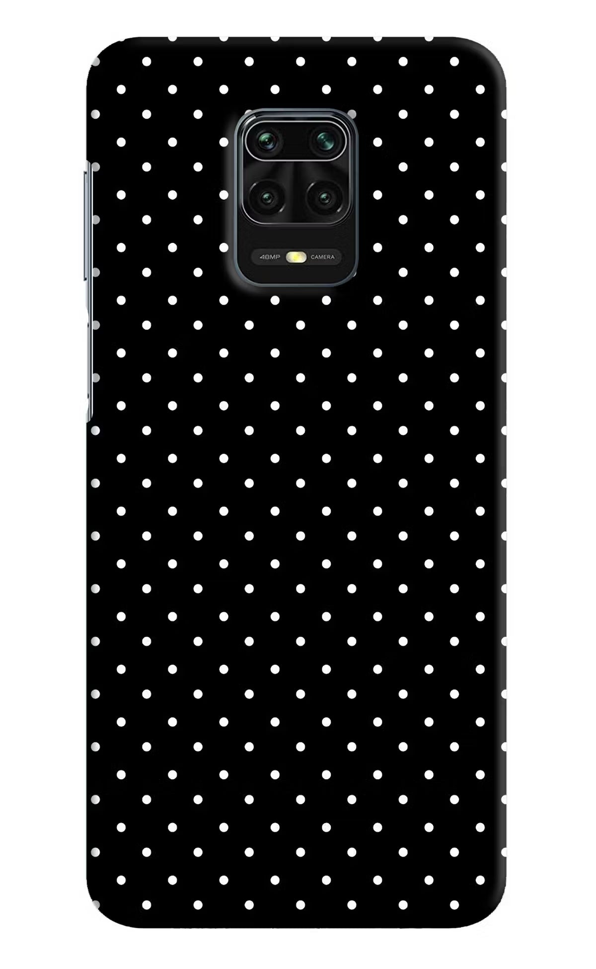 White Dots Redmi Note 9 Pro/Pro Max Hard Case Back Cover by Casekaro
