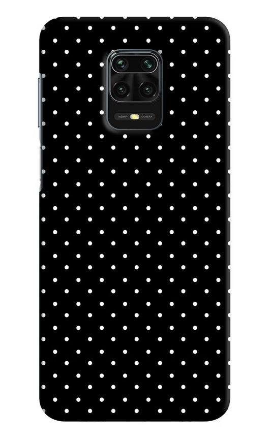 White Dots Redmi Note 9 Pro/Pro Max Hard Case Back Cover by Casekaro