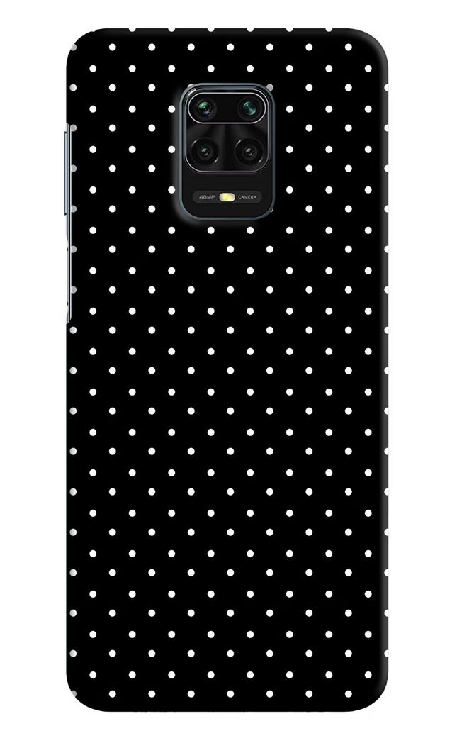 White Dots Redmi Note 9 Pro/Pro Max Hard Case Back Cover by Casekaro