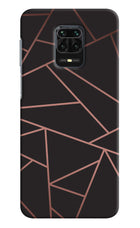 Geometric Pattern Redmi Note 9 Pro/Pro Max Hard Case Back Cover by Casekaro