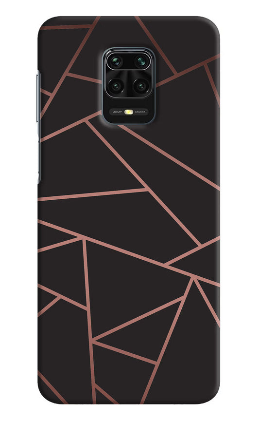 Geometric Pattern Redmi Note 9 Pro/Pro Max Hard Case Back Cover by Casekaro