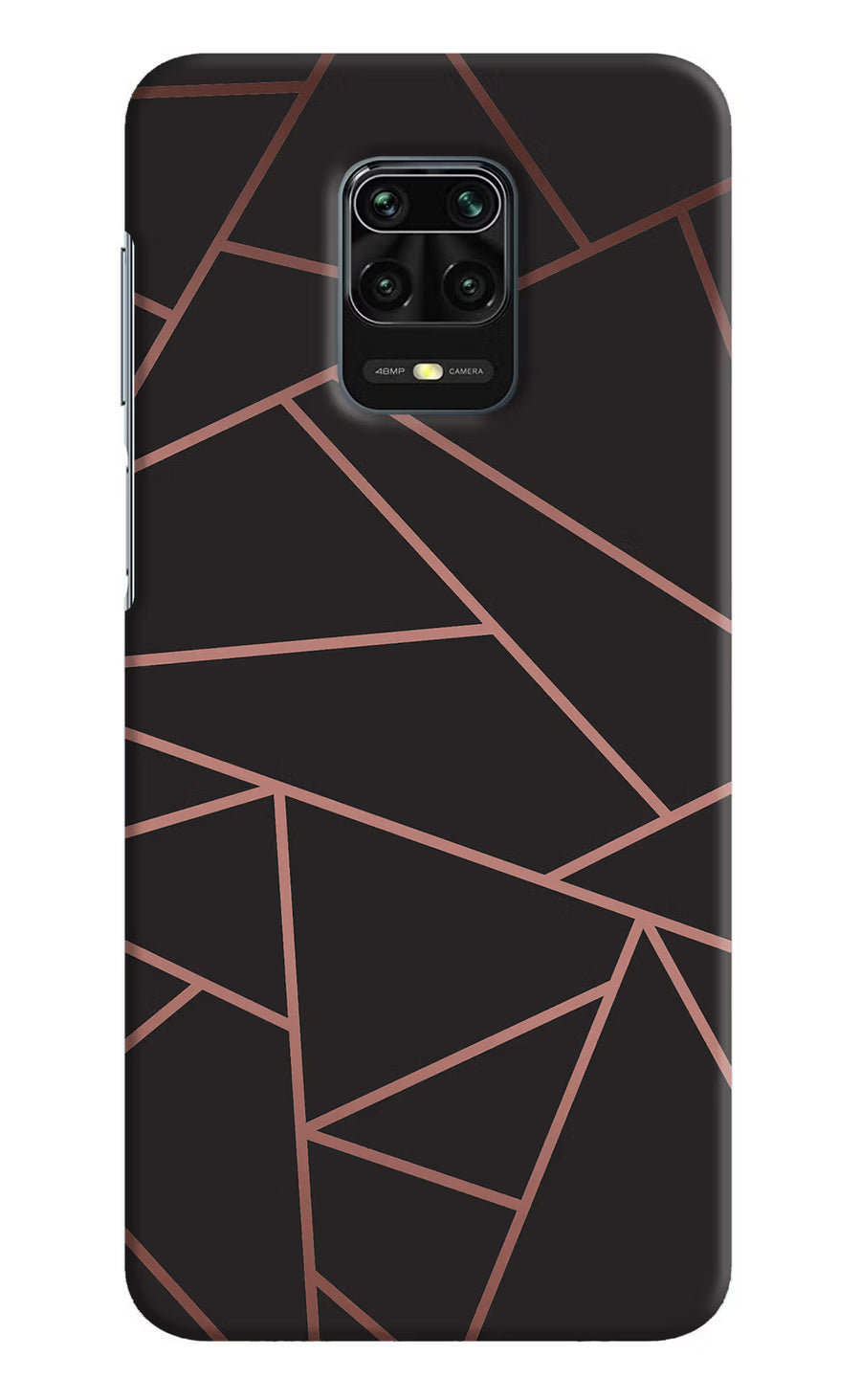 Geometric Pattern Redmi Note 9 Pro/Pro Max Back Cover, Hard case
