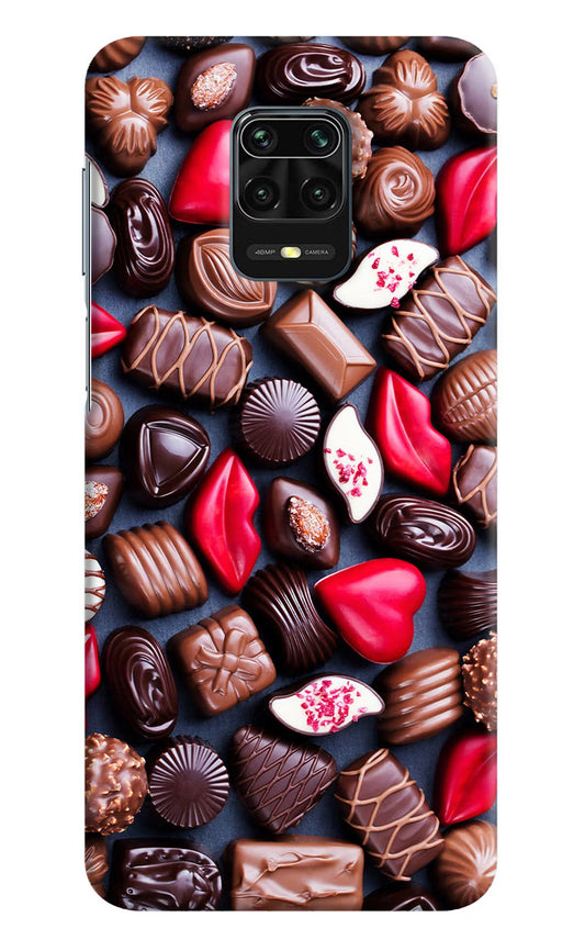 Chocolates Redmi Note 9 Pro/Pro Max Hard Case Back Cover by Casekaro