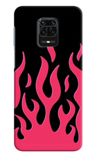 Fire Flames Redmi Note 9 Pro/Pro Max Hard Case Back Cover by Casekaro