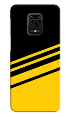 Yellow Shades Redmi Note 9 Pro/Pro Max Hard Case Back Cover by Casekaro