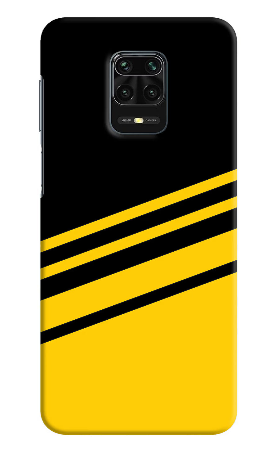 Yellow Shades Redmi Note 9 Pro/Pro Max Back Cover, Hard case
