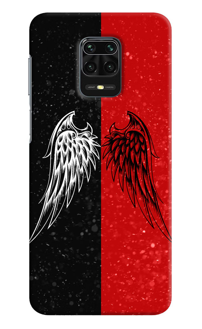 Wings Redmi Note 9 Pro/Pro Max Hard Case Back Cover by Casekaro