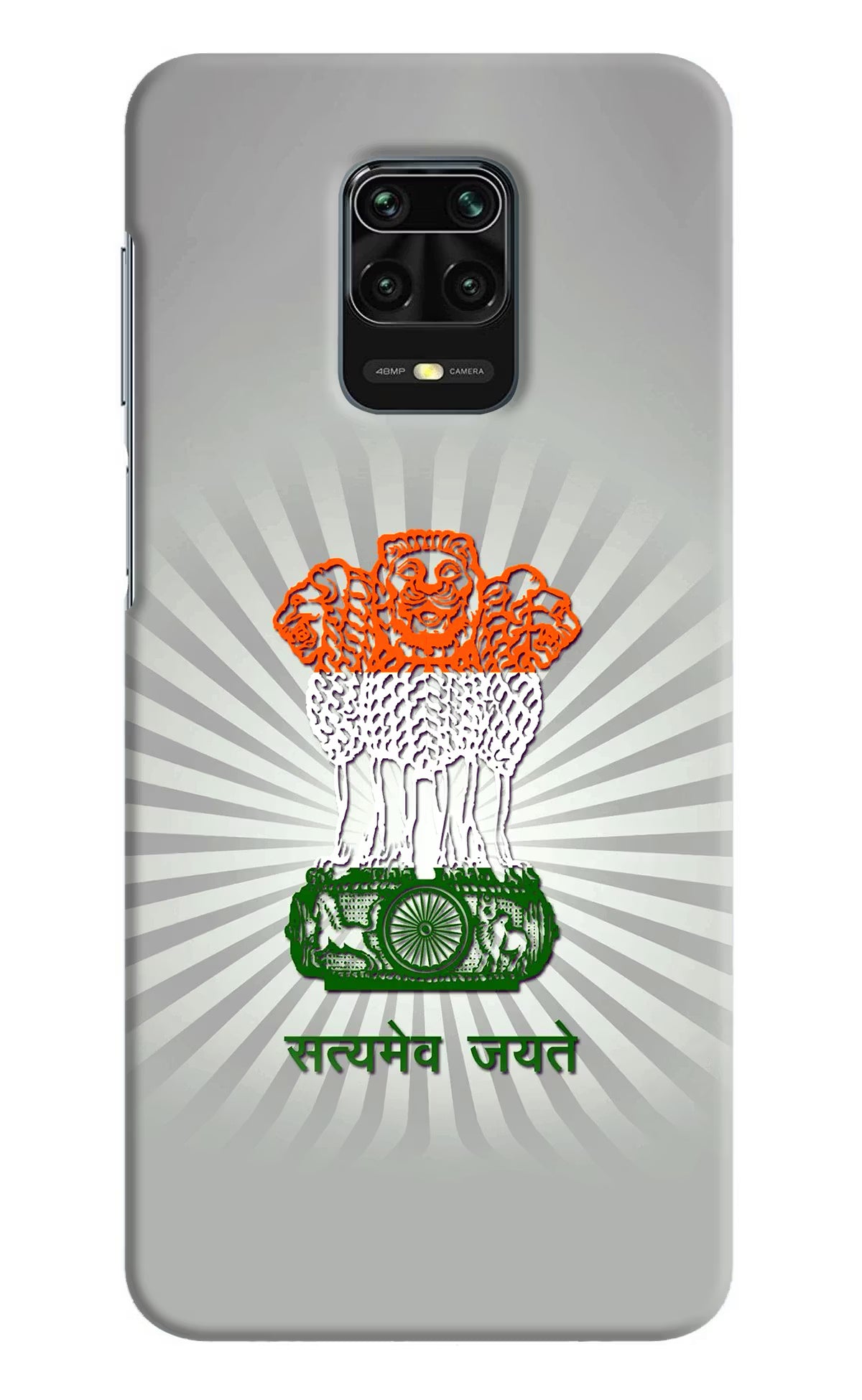 Satyamev Jayate Art Redmi Note 9 Pro/Pro Max Hard Case Back Cover by Casekaro