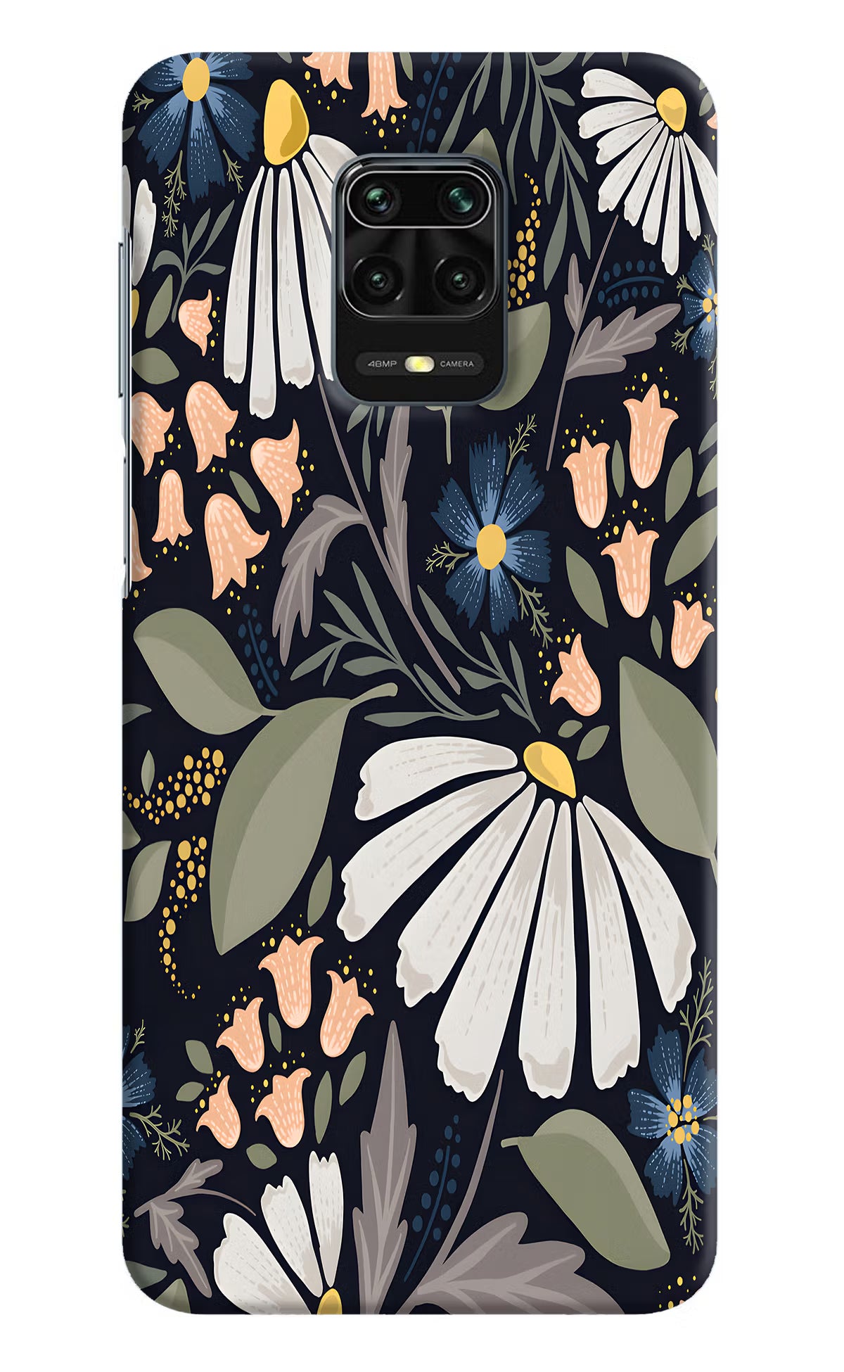 Flowers Art Redmi Note 9 Pro/Pro Max Hard Case Back Cover by Casekaro