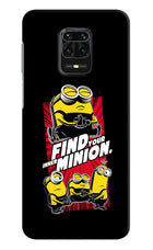 Find your inner Minion Redmi Note 9 Pro/Pro Max Hard Case Back Cover by Casekaro