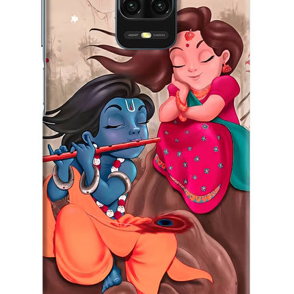 Radhe Krishna Redmi Note 9 Pro/Pro Max Hard Case Back Cover by Casekaro