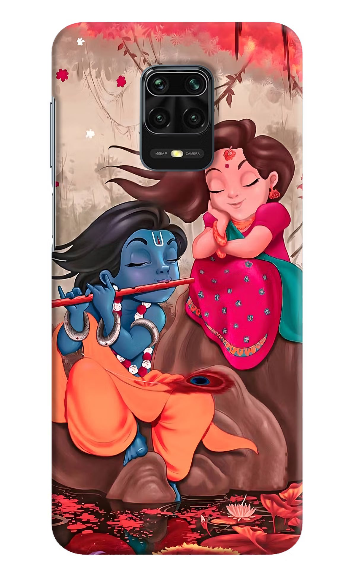 Radhe Krishna Redmi Note 9 Pro/Pro Max Hard Case Back Cover by Casekaro