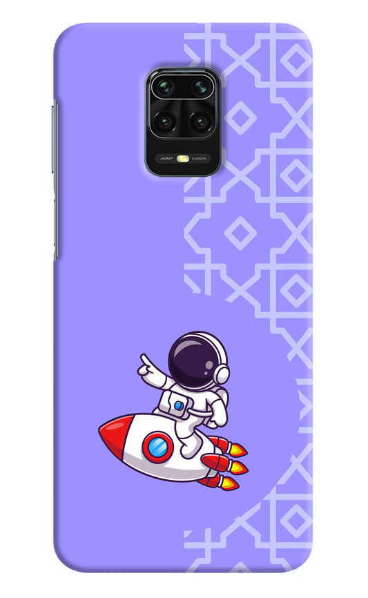 Cute Astronaut Redmi Note 9 Pro/Pro Max Hard Case Back Cover by Casekaro