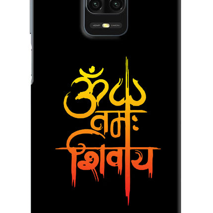 Om Namah Shivay Redmi Note 9 Pro/Pro Max Hard Case Back Cover by Casekaro