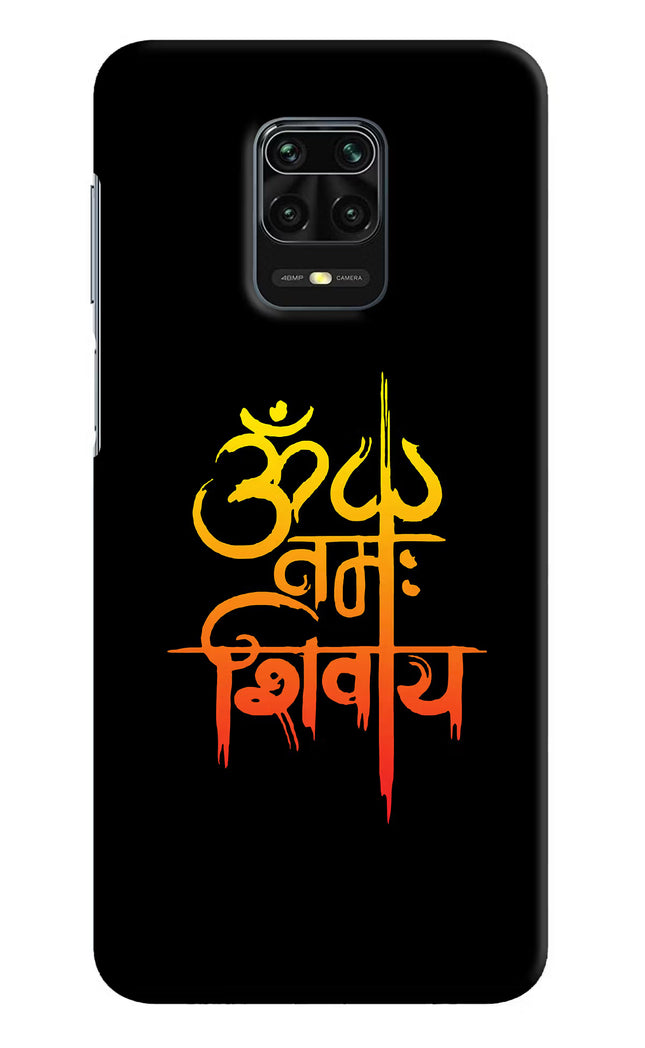 Om Namah Shivay Redmi Note 9 Pro/Pro Max Hard Case Back Cover by Casekaro