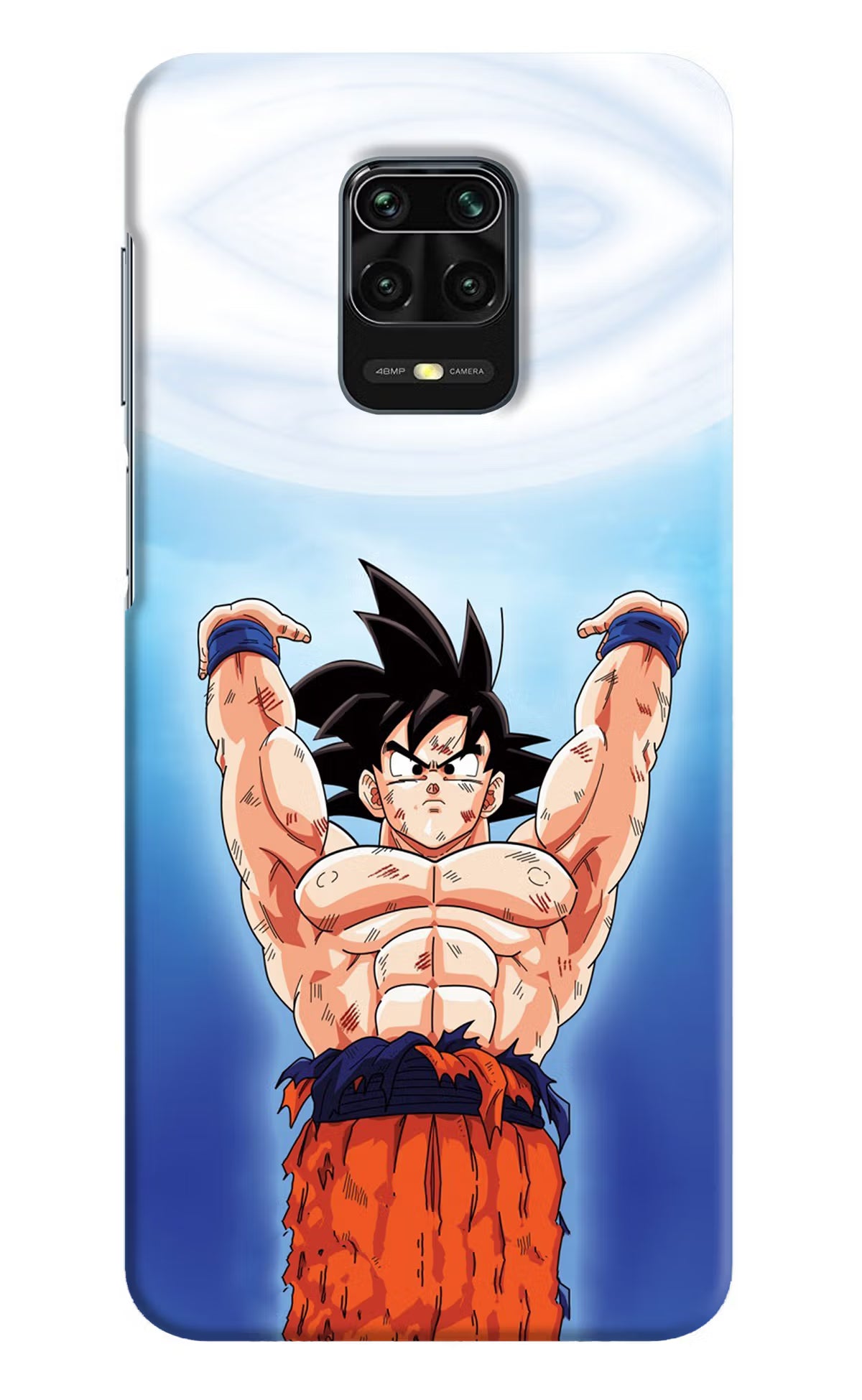 Goku Power Redmi Note 9 Pro/Pro Max Hard Case Back Cover by Casekaro