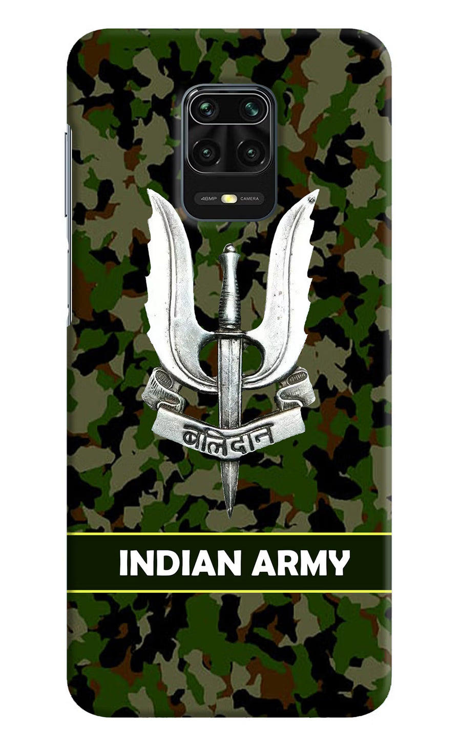 Balidan Indian Logo Redmi Note 9 Pro/Pro Max Back Cover, Hard case