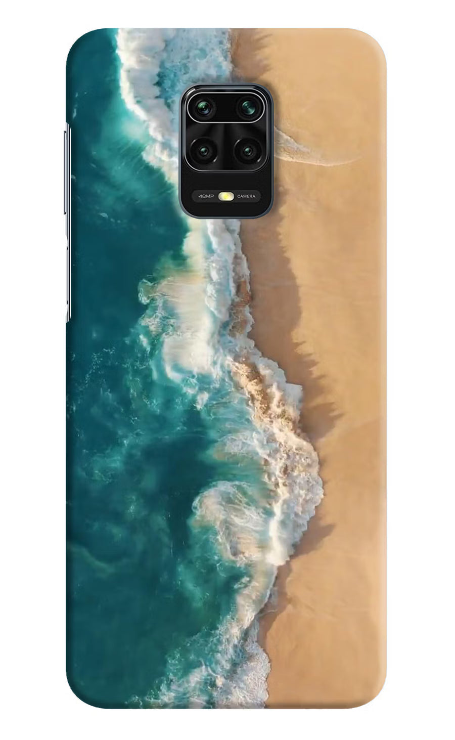 Ocean Beach Redmi Note 9 Pro/Pro Max Back Cover, Hard case