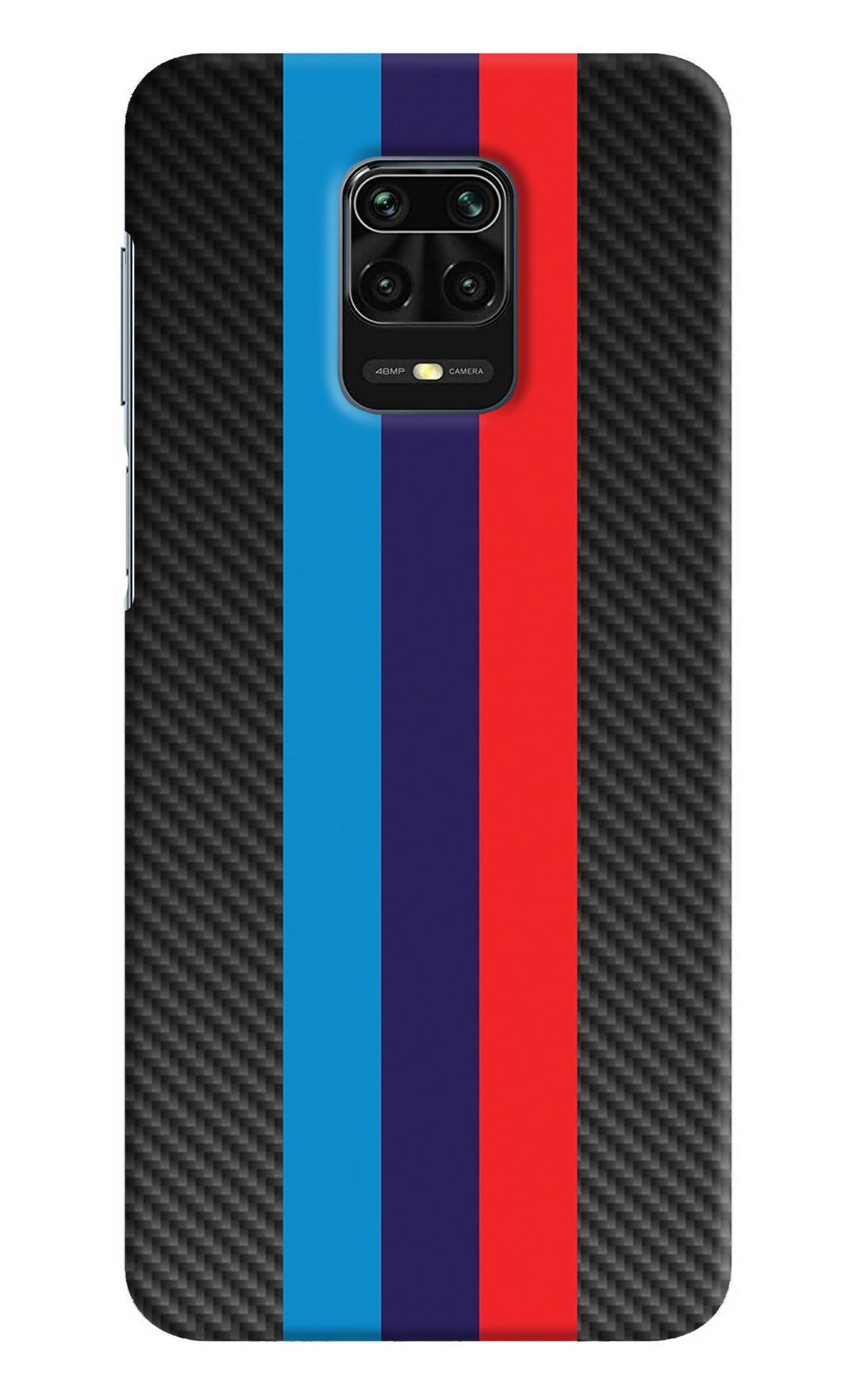 BMW Stripes Pattern Redmi Note 9 Pro/Pro Max Back Cover