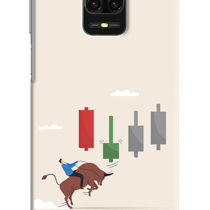 Bull Trading Momentum Redmi Note 9 Pro/Pro Max Hard Case Back Cover by Casekaro