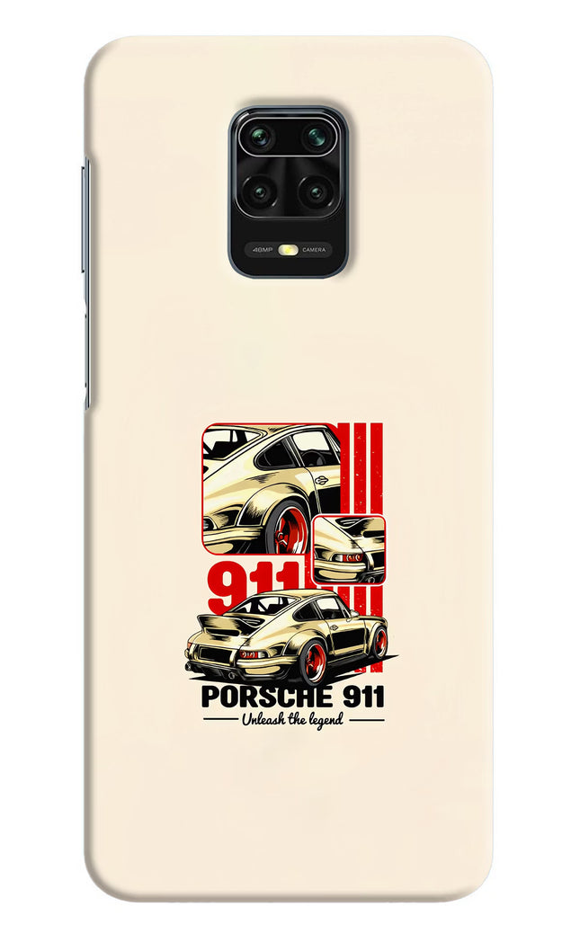 Classic Porsche 911 Redmi Note 9 Pro/Pro Max Hard Case Back Cover by Casekaro