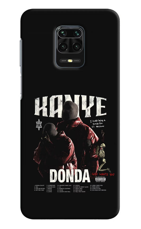 Donda Kanye West Redmi Note 9 Pro/Pro Max Hard Case Back Cover by Casekaro