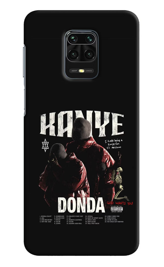 Donda Kanye West Redmi Note 9 Pro/Pro Max Hard Case Back Cover by Casekaro