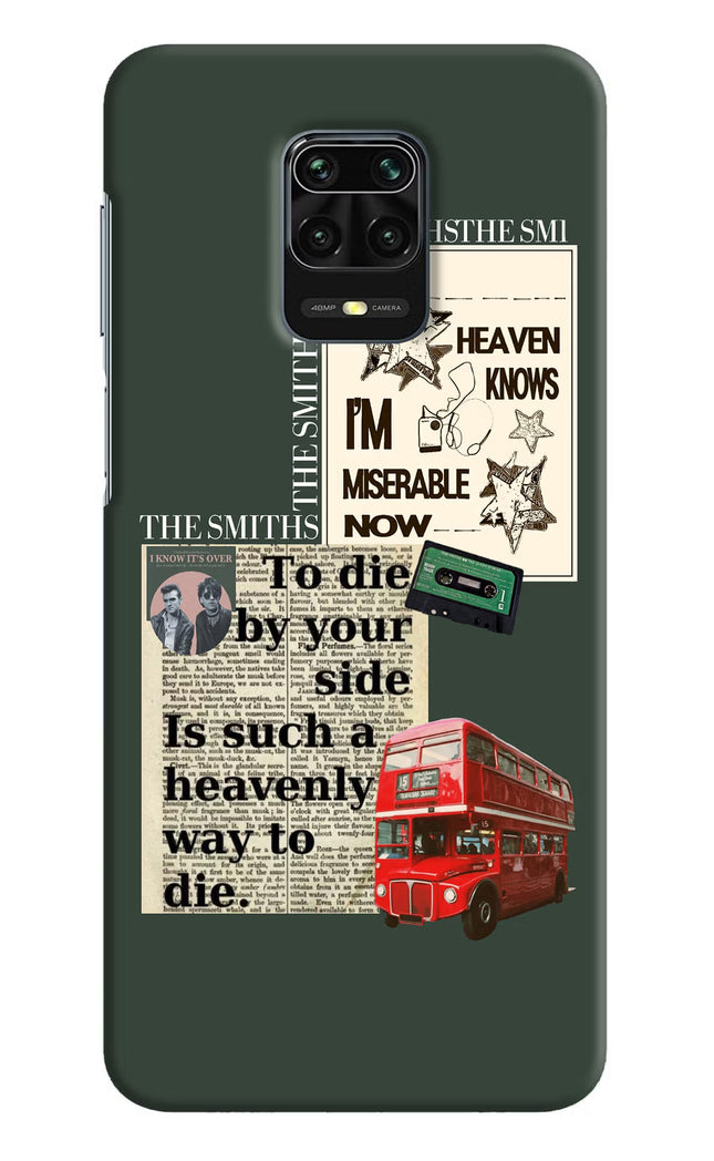 The Smiths Redmi Note 9 Pro/Pro Max Hard Case Back Cover by Casekaro