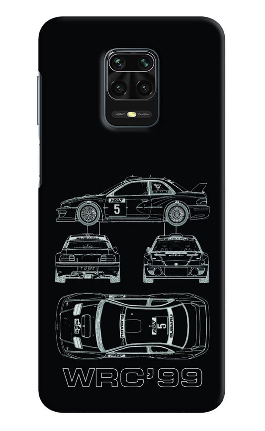 WRC'99 Redmi Note 9 Pro/Pro Max Hard Case Back Cover by Casekaro