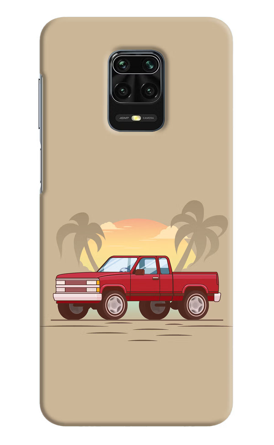 Desert Classic Drive Redmi Note 9 Pro/Pro Max Back Cover, Hard case
