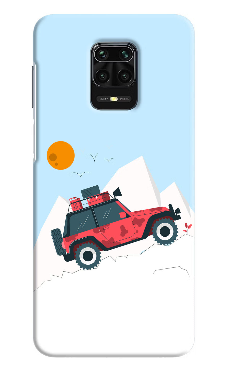 Mountain Trail Beast Redmi Note 9 Pro/Pro Max Back Cover, Hard case