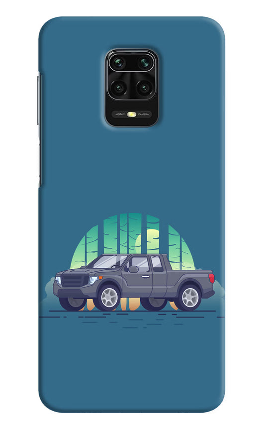Retro Garage Vibe Redmi Note 9 Pro/Pro Max Hard Case Back Cover by Casekaro