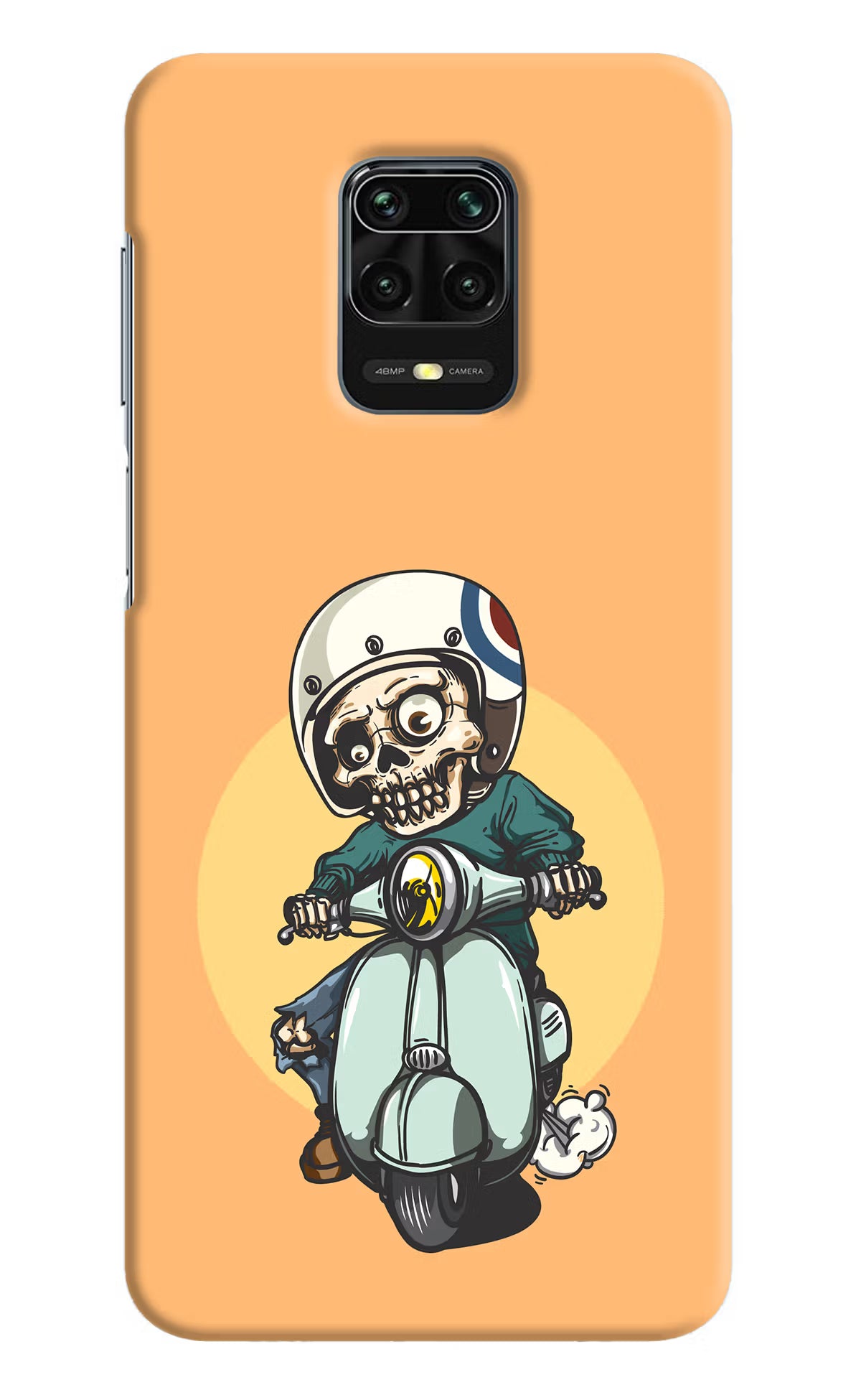 Undead Biker Redmi Note 9 Pro/Pro Max Hard Case Back Cover by Casekaro