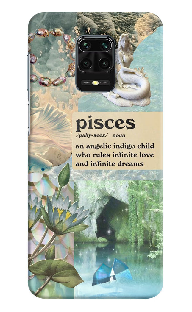 Pisces Zodiac Redmi Note 9 Pro/Pro Max Hard Case Back Cover by Casekaro
