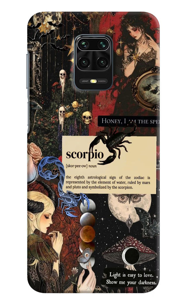 Scorpio Zodiac Redmi Note 9 Pro/Pro Max Hard Case Back Cover by Casekaro