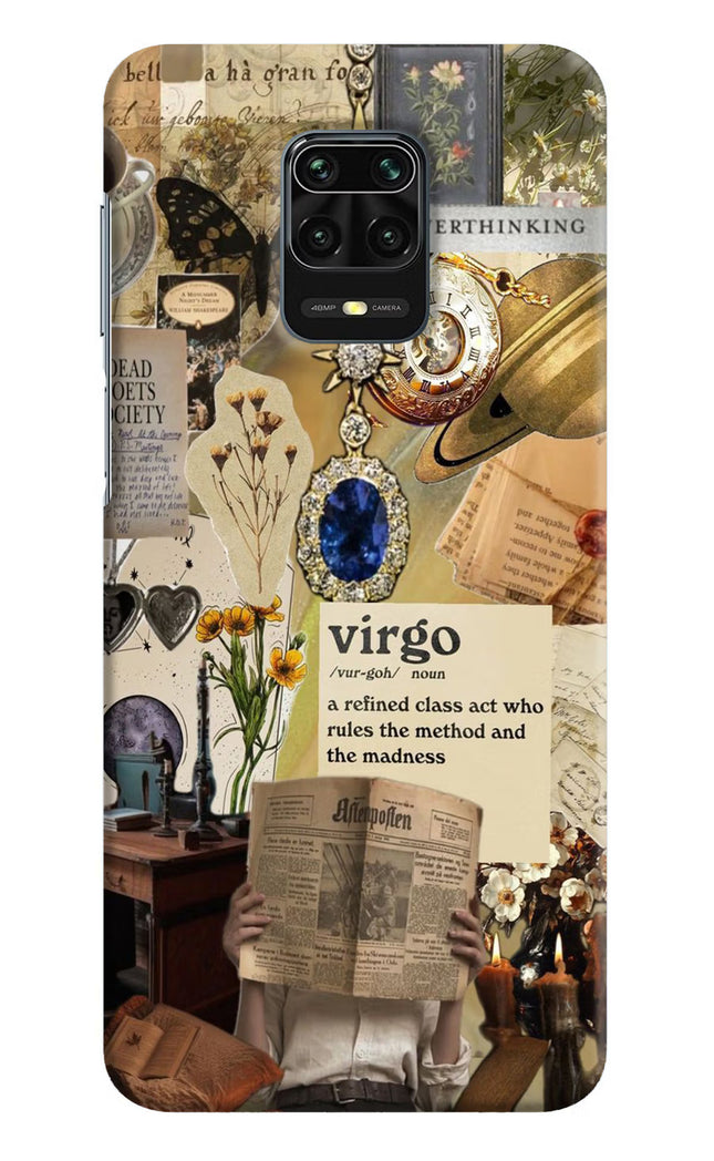Virgo Zodiac Redmi Note 9 Pro/Pro Max Hard Case Back Cover by Casekaro