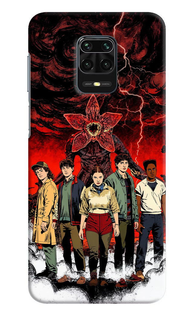 Ordinary Things Characters Redmi Note 9 Pro/Pro Max Hard Case Back Cover by Casekaro
