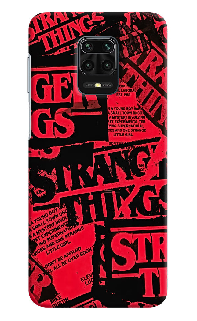 Ordinary Things Redmi Note 9 Pro/Pro Max Hard Case Back Cover by Casekaro