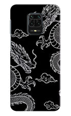 Twin Dragons Redmi Note 9 Pro/Pro Max Hard Case Back Cover by Casekaro