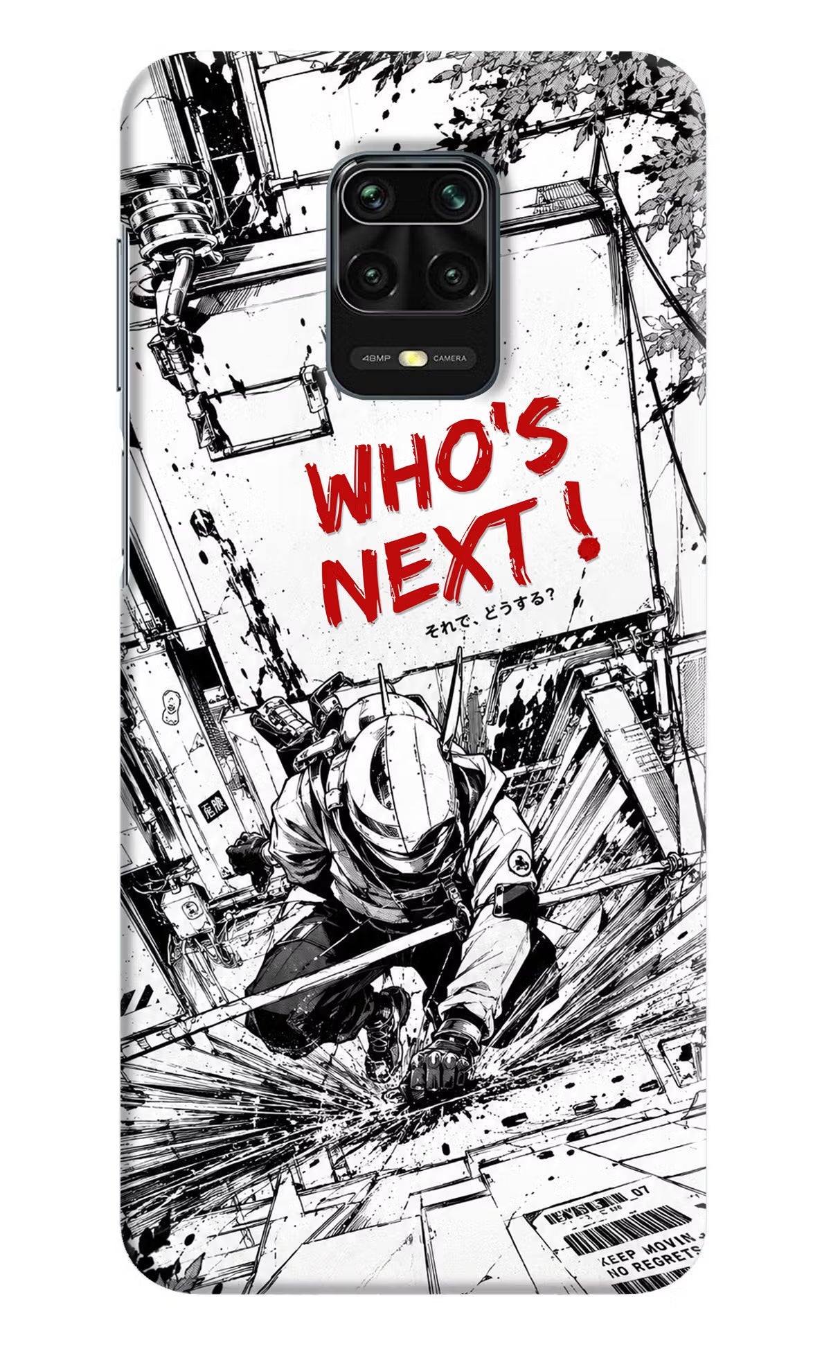 Who's Next Redmi Note 9 Pro/Pro Max Hard Case Back Cover by Casekaro