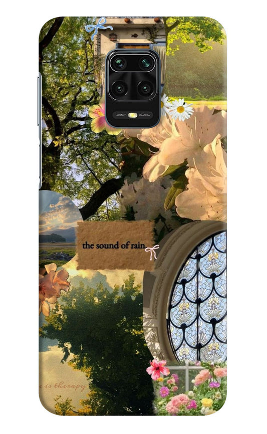 Rain Redmi Note 9 Pro/Pro Max Hard Case Back Cover by Casekaro