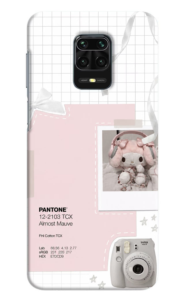 Pantone Asthetic Redmi Note 9 Pro/Pro Max Hard Case Back Cover by Casekaro