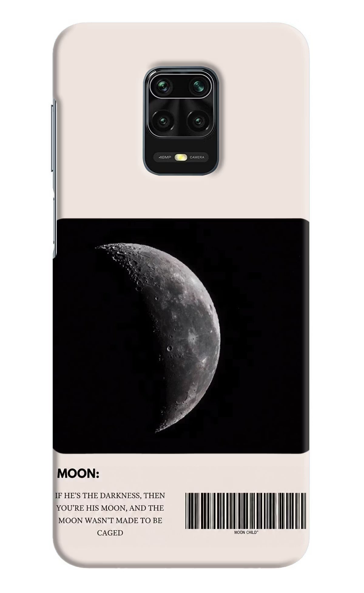 Moon Phase Redmi Note 9 Pro/Pro Max Back Cover